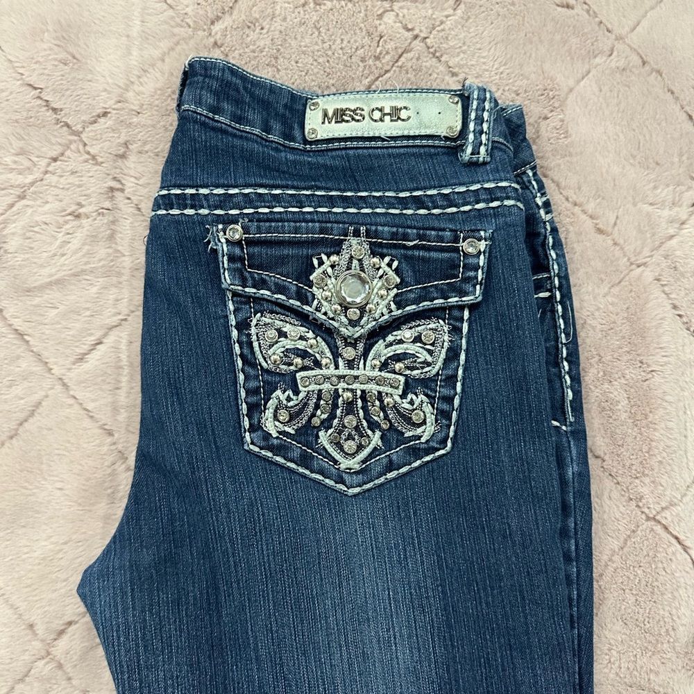 hey babes selling these cute miss chic boot cut jeans very cute and adorable